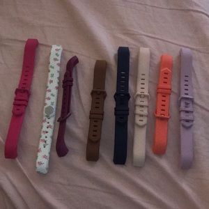 8 Fitbit Alta HR bands (All Bands Included)